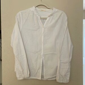 Japanese White Summer Blouse